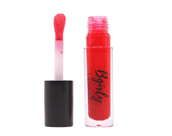 Bgirly Lipsauce | Handmade, Vegan, Moisturizing Lip Gloss, Non-Sticky Lip Gloss (Scarlet)
