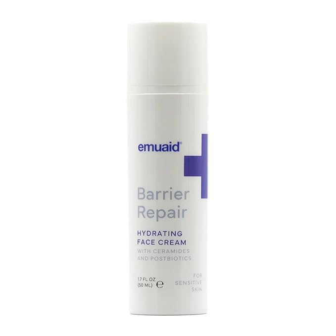 emuaid Barrier Repair Hydrating Face Cream, Daily Facial Moisturizer, 1.7oz