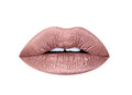 Aromi Brown Sugar Metallic Liquid Lipstick | Light Nude, Taupe Shade