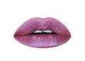 Aromi Sugared Mauve Metallic Liquid Lipstick - Raspberry, Mulberry Shade