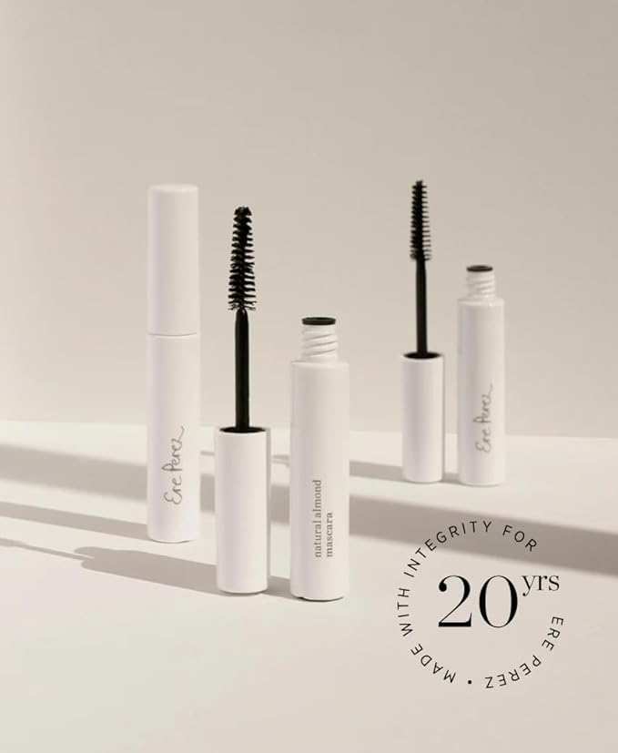 Ere Perez - Almond Oil Mascara | Sensitive Eye Safe (Black, 10 ml)