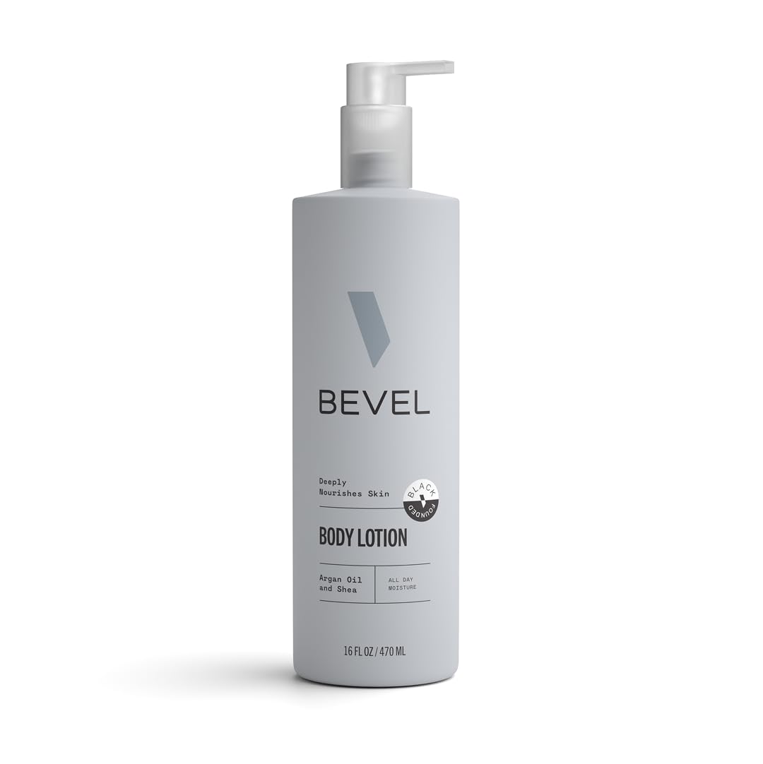 Bevel All Day Body Lotion for Men with Shea Butter and Argan Oil