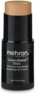 Mehron Makeup CreamBlend Stick - MEDIUM 0, Cream Foundation