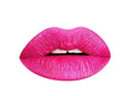 Aromi Hot Pink Magenta Metallic Liquid Lipstick (Fab Flamingo)