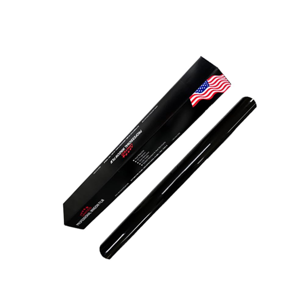United Nano Carbon 2Ply Window Tint Film - 40" x100', 15% VLT Scratch Resistant, High Clarity, 99% UV Block – Privacy & Interior Protection Film for Car, Truck, SUV, Home – Heat & Glare Control