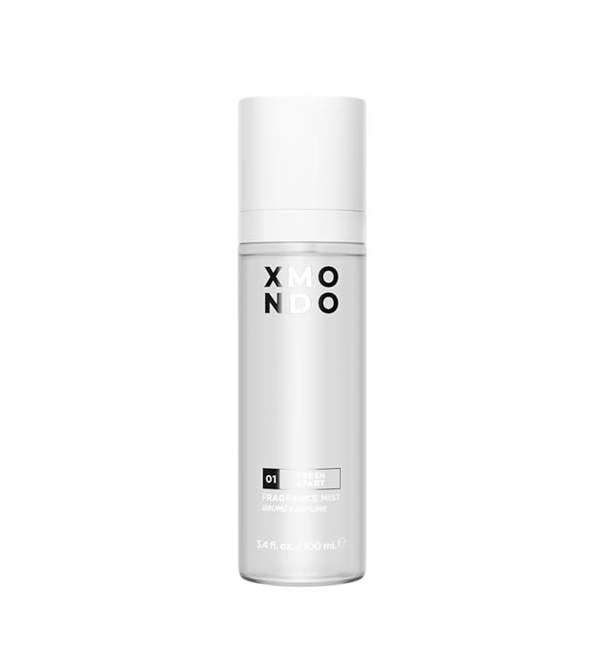 XMONDO 01 Fresh Start Fragrance Mist - Lightweight Hair & Body Perfume Mist with Hyaluronic Acid & Squalane, Fresh Clean Scent, 3.4 fl oz / 100 mL