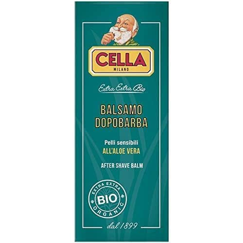 Cella Milano Aloe Vera Soothing Aftershave Balm,100 ml, Made in Italy