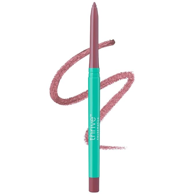 Thrive Causemetics Lip Filler Plumping Lip Liner, Plum Mauve Shade