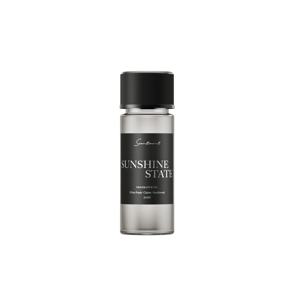 Scentiment - Sunshine State Hotel Diffuser Oils | Aromatherapy Home Fragrance | Luxurious Scent with Notes of Bergamot, Ylang-ylang, Musk, Sandalwood, 20ml