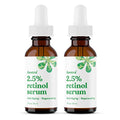 ASUTRA 2 Pack 2.5% Retinol Serum, 1 fl oz (Pack of 2) (1 Fl Oz)