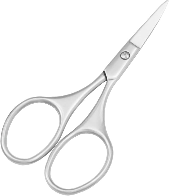 Motanar Multicolor Professional Grooming Scissors for Facial Hair Removal