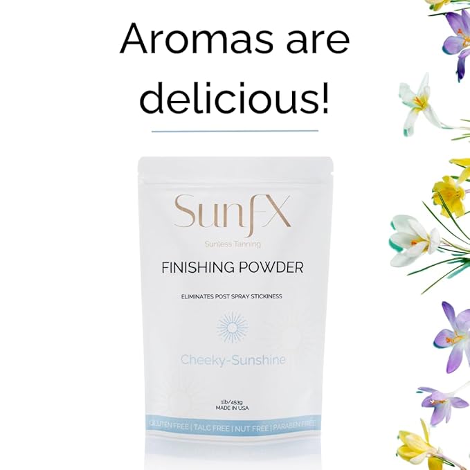 SunFX Setting Powder Post Spray Tan Cheeky-Sunshine 1lb Pack of 1