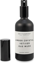 ENVIRONMENT BR540 100ml Room Spray Amber Crystal, Vetiver & Oud Musk