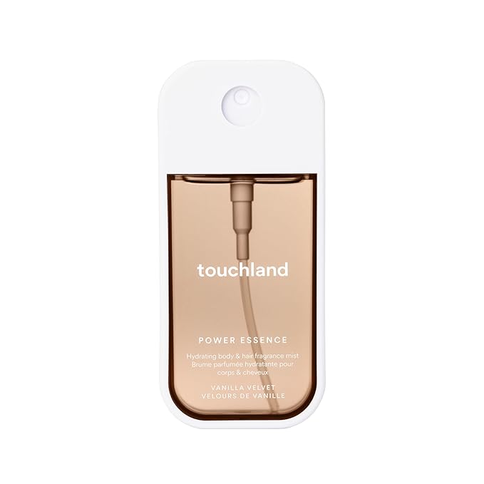 Touchland Body & Hair Vanilla Velvet Hydrating Fragrance Mist Travel Size