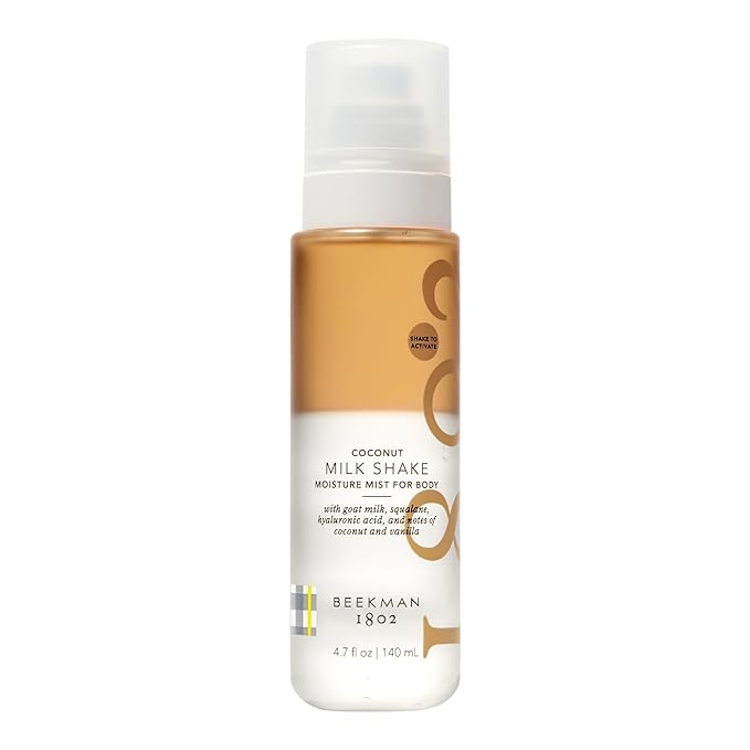 Beekman 1802 Milk Shake Body Mist, Coconut Cream, 4.7 fl oz