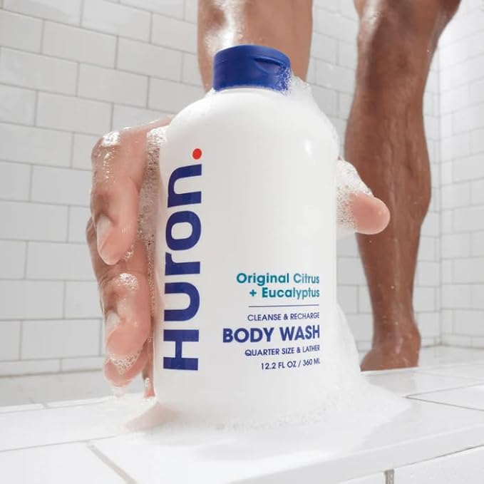 Huron Shampoo, Conditioner & Body Wash, Sea Salt + Driftwood 3-pack (11oz)