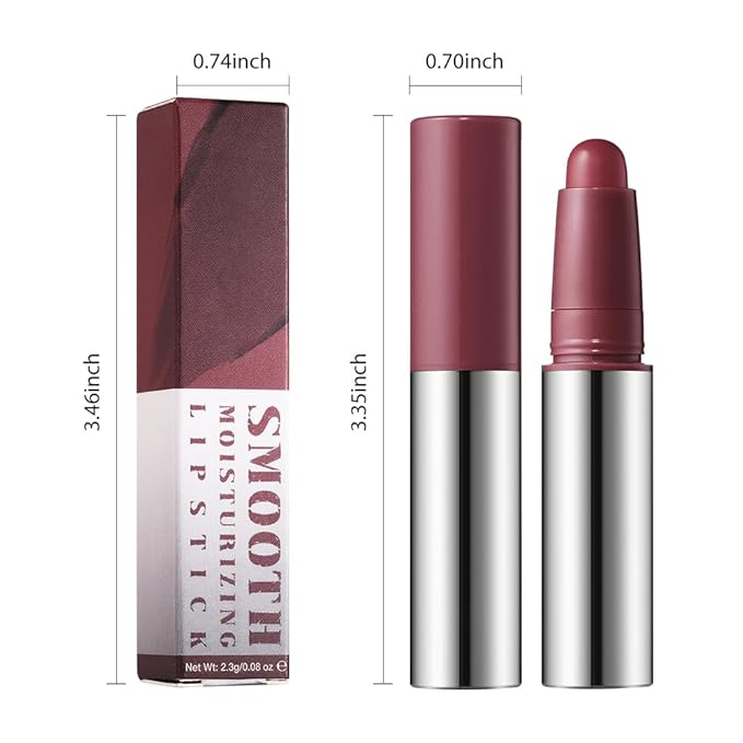 JUAAZIN Cardinal Red Matte Lipstick Lip Liner Pencil Crayon - High Pigment Creamy Formula, Waterproof Long Lasting, Non-Sticklipstick, Ultra Thin Lightweight Velvet Matte Lip Feel for Women 04#