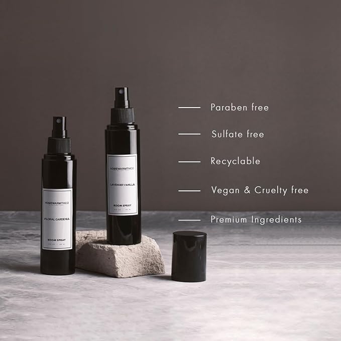 Ocean Mist & Sea Salt Room Spray–5.07 oz (150 ml) Scented Air Freshener Odor Eliminator Spray for Home,Office & Linen–Long-Lasting Linen Spray for Bedding,Pillows & Fabrics–Luxurious Home Fragrance