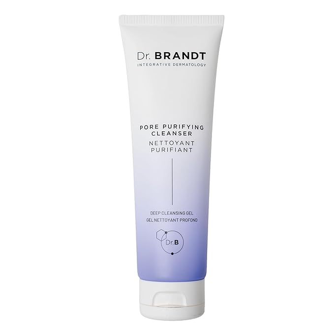 Dr. Brandt Pores No More, Pore Purifying Cleanser - Non-Drying Gel - Helps to Minimize the Appearance of Pores & Dissolves Impurities - 4.2 fl oz