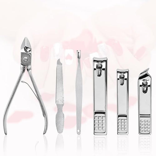 18 Pieces Manicure Set for Women,Nail Clipper Grooming Kit (Red)