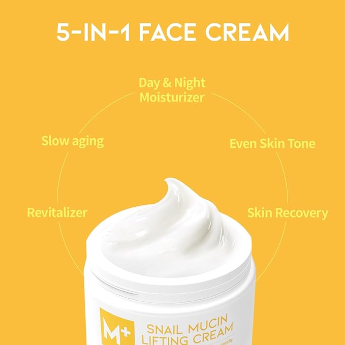 #OOTD Snail Mucin Moisturizer Facial Cream, 3.38 fl oz | Korean Skincare