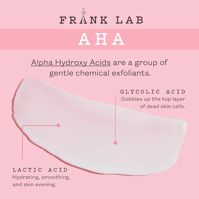 Frank Body Smoothing AHA Body Lotion | Vegan, Cruelty Free, Body Exfoliant | Fights Breakouts and Hydrates Skin with Lactic & Glycolic Acids, Hydrating Oils, & Mango Seed Butter | 4.73 fl oz / 140 ml