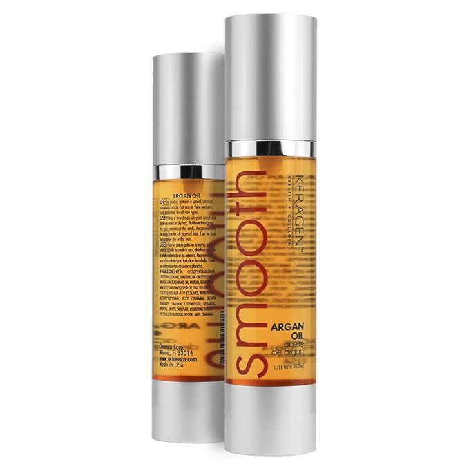 KERAGEN Hair Serum Deep Repair & Protection Treatment | The Ultimate Hair Shield for Instantly Brilliant, Smooth, Resilient Hair, Fully Protected from Styling Damage (1.7 Oz)