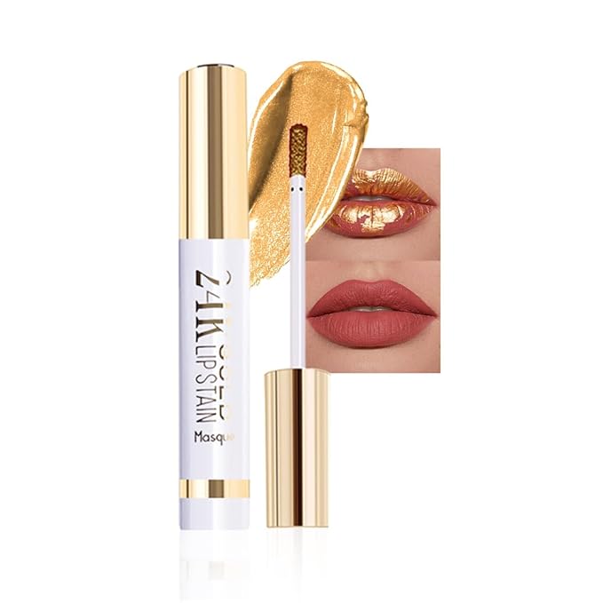 Hxssll Lip Stain Peel Off Masque - Peel Off Lip Stain Tattoo, Peel-Off Lip Tint，Long Lasting Waterproof Transfer-proof Lip Mask Lip Stains Peel Off Lip Gloss,Stay Lip Makeup D03#