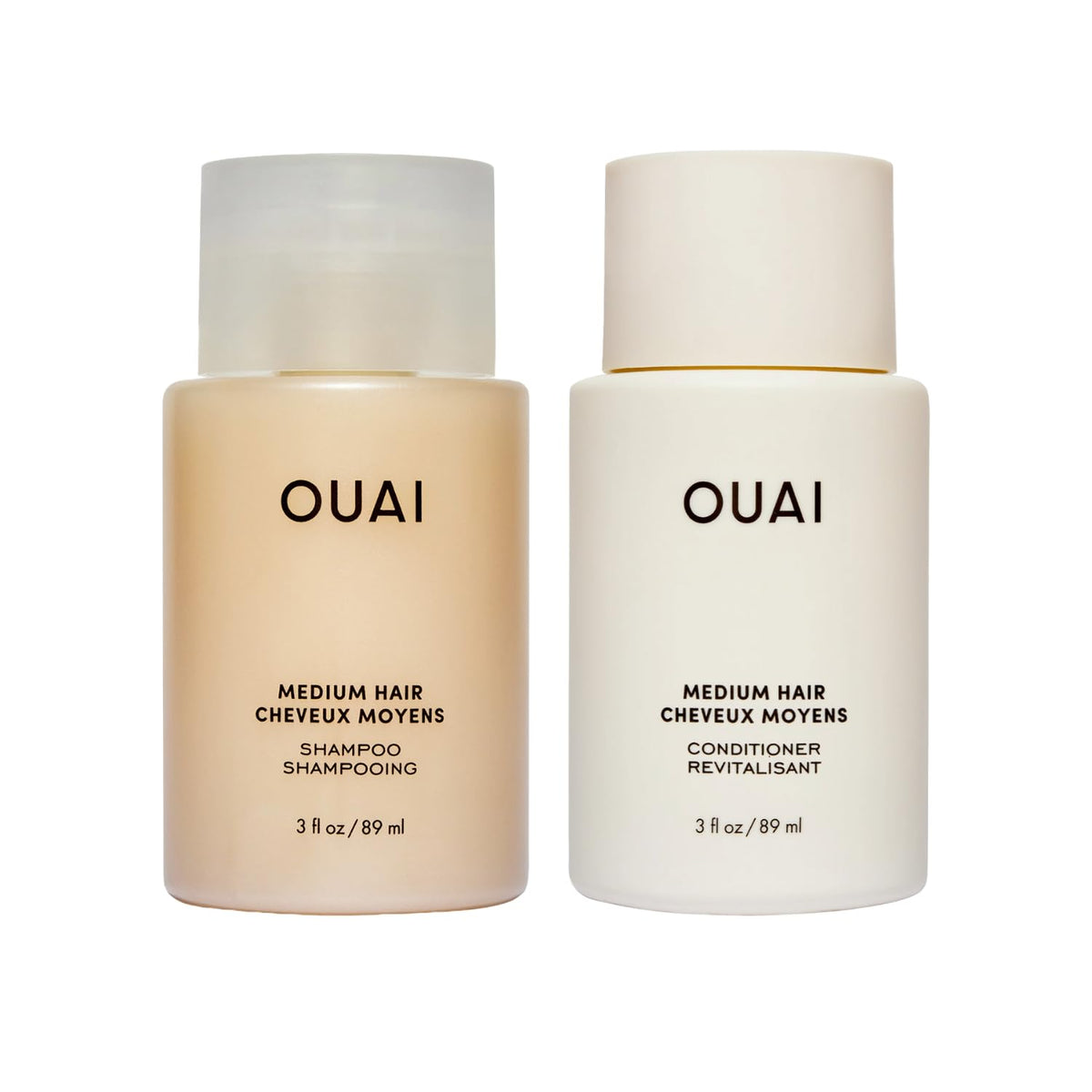 OUAI Medium Hair Shampoo and Conditioner Set (10 Fl Oz)