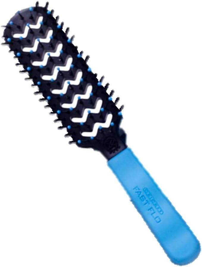 Cricket High Voltage Shear Kit 5.5" Haircutting Shears, Neon Blue