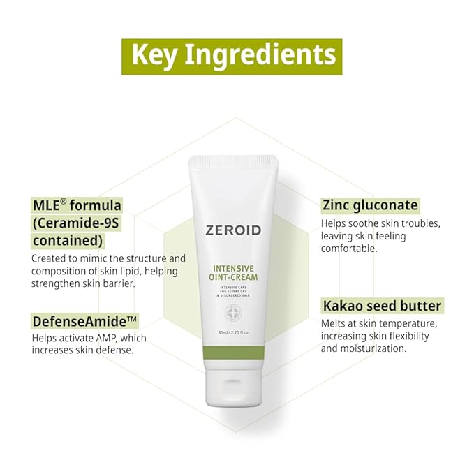 ZEROID Intensive Oint-Cream, 2.7 fl oz (80ml)