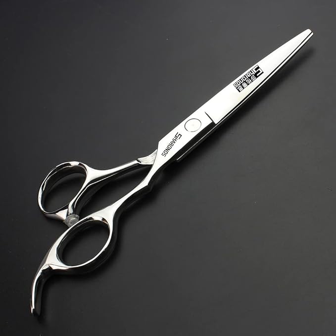 6/6.5 inch hair scissors hairdresser hair thinning(6 inch flat)