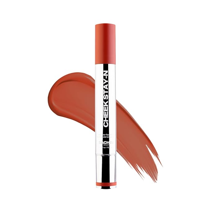 Sacheu Cheek STAY-N Liquid Blush, Dewy Finish, I'm Hot