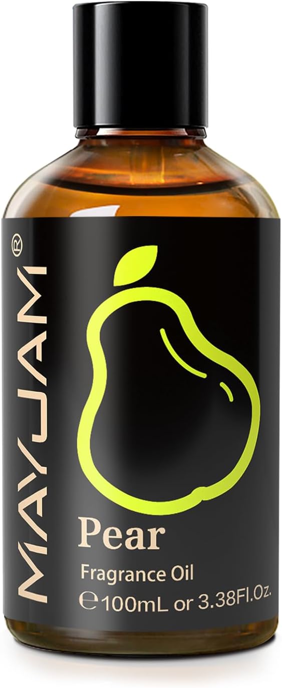 MAYJAM Pear Fragrance Oil for Diffusers for Home, 3.38FL.OZ
