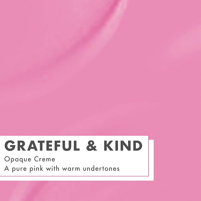 Olive & June Long Lasting Nail Polish, Grateful & Kind Pure Pink