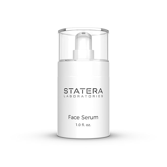 STATERA Laboratories Face Serum 1.0 fl. oz | Helps Improve Skin Tone & Hydration, Enhances Firmness & Elasticity, Reduces Wrinkles and Supports Skin Longevity | Contains Hyaluronic Acid