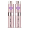 CA Perfume Impression of Halo-win for Women Amber Floral Scent Long Lasting Perfumes for Women Eau De Parfum Travel Size Refillable Atomizer Spray 0.27 Fl Oz 8ml (Pack of 2)