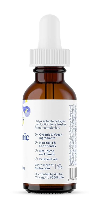 ASUTRA 2 Pack Hyaluronic Acid Serum for Face (1 Fl Oz)