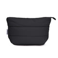 Narwey Black Travel Makeup Bag Women Girl, Cute Makeup Cosmetic Pouch, Puffer Makeup up Organizer Bag, Travel Toiletry Bag (Black)