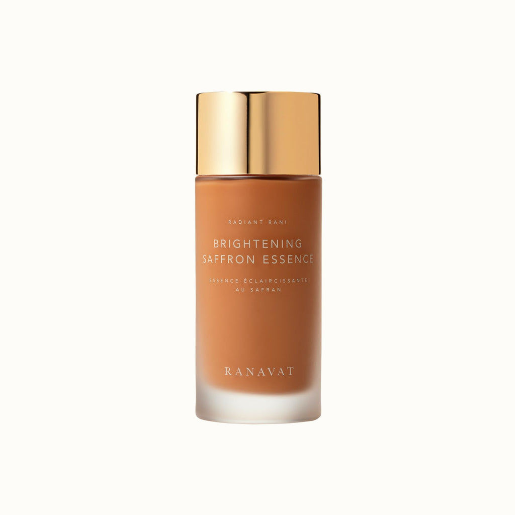 RANAVAT Radiant Rani Brightening Saffron Facial Essence - Hydrating Milk Toner Formulated with Niacinamide & Squalane to Moisturize & Calm Skin - Helps Improve the Appearance of Dark Spots (100ml)
