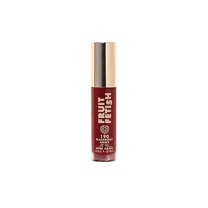 Milani Fruit Fetish Lip Oil, Tinted Hydrating Lip Gloss - Blackberry Agave