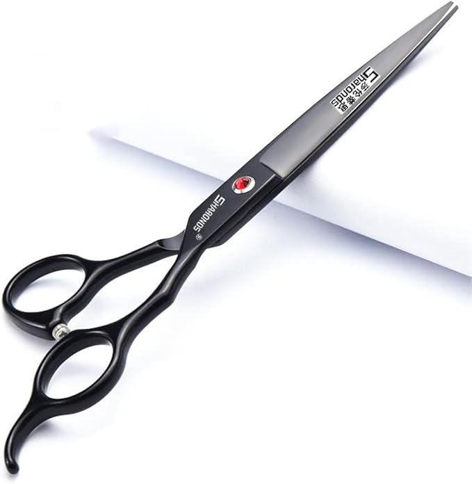 SHARONDS 6/7 Inch Professional 440C Hair Cutting Scissor(7 in cut)