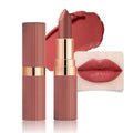 CAKAILA Rose Red Lip Stick,Matte Cream Lipstick Set for Women,Long Lasting Waterproof Smudge Proof Velvet lipsticks Crayon,Lip Makeup Kit Travel Size,Vegan & Cruelty-free (Pack of 1)