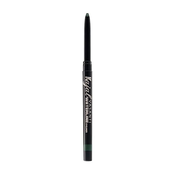 VASANTI Kajal Waterline Eyeliner (Midnight Green) | Long-Lasting, Blendable Waterline Eye Liner | Smudge-Proof & Water-Resistant Eyeliner Pencil for Sensitive Eyes | Ophthalmologist Approved & Tested