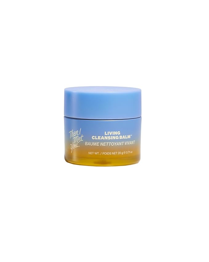 Then I Met You Living Cleansing Balm, Travel Makeup Remover Oil Cleanser