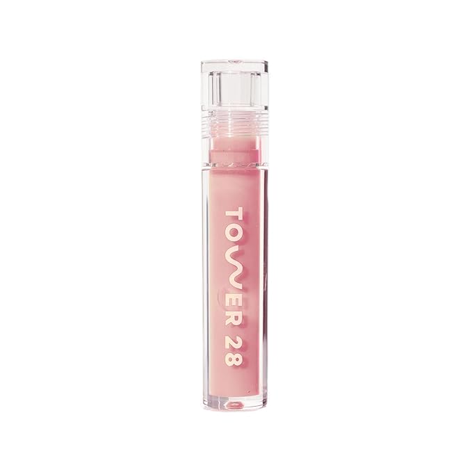 Tower 28 ShineOn Lip Gloss Jelly, Oat (0.13 oz)