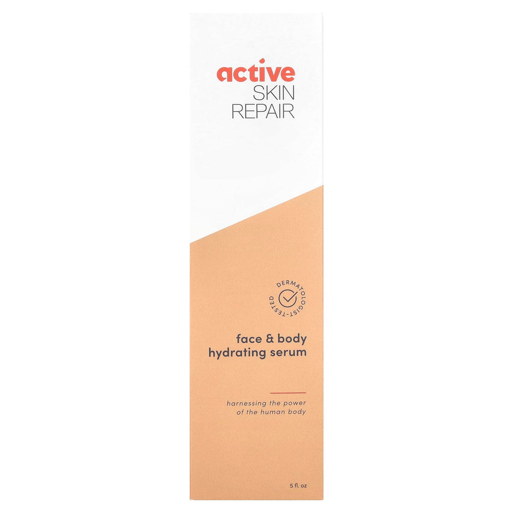 Active Skin Repair Face and Body Hydrating Serum, EWG Verified, 5 fl oz