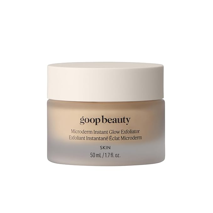 goop Beauty Microderm Exfoliator | Microdermabrasion Scrub to Smooth Textured Skin | Physical & Chemical Exfoliant | Micro-Exfoliating Minerals & Glycolic Acid | 1.7 fl oz