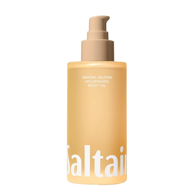 Saltair Nourishing Body Oil | Lightweight Body Glow | Santal Bloom, 4 oz