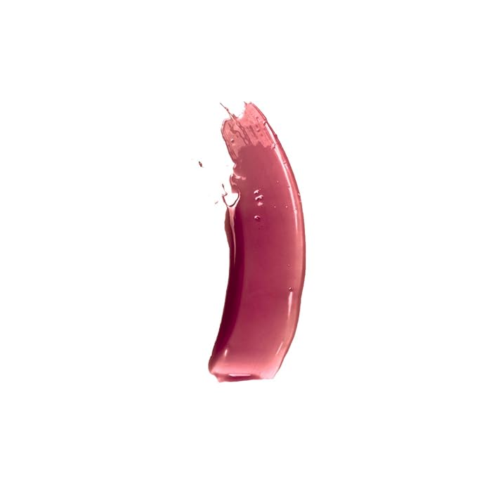 Natural Glossy Lip Glaze, Moisturizing Long Lasting Lip Color - Pomegranate